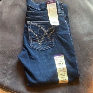 Q-Baby Wrangler Jeans. NWT